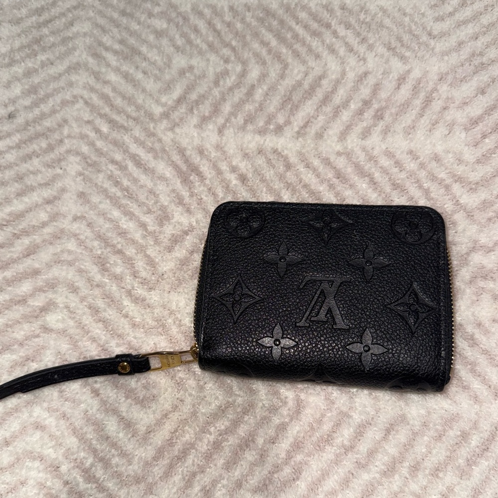 Louis Vuitton Black Embossed Wallet - Picture 2 of 5